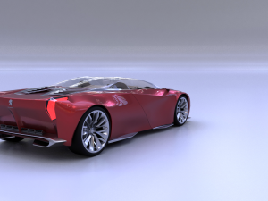 peugeot onyx 3D Model