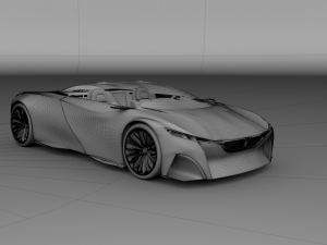 peugeot onyx 3D Model