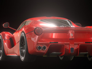 La Ferrari 3D Model