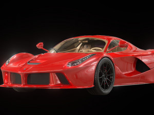 La Ferrari 3D 模型