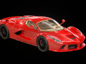 La Ferrari 3D 模型