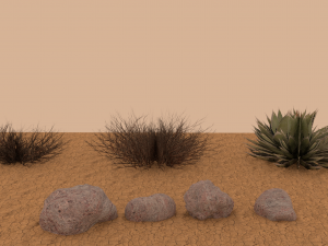 mini desert pack 3D Model