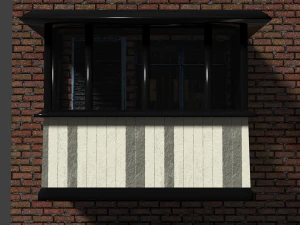 mini balcony pack 3D Model