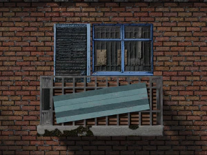 mini balcony pack 3D Model