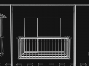 mini balcony pack 3D Modell