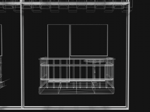 mini balcony pack 3D Modell