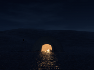 snow igloo 3D-Modell