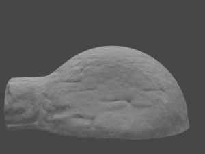 snow igloo 3D-Modell