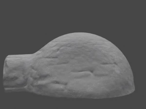 snow igloo 3D Model