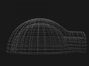 snow igloo 3D-Modell