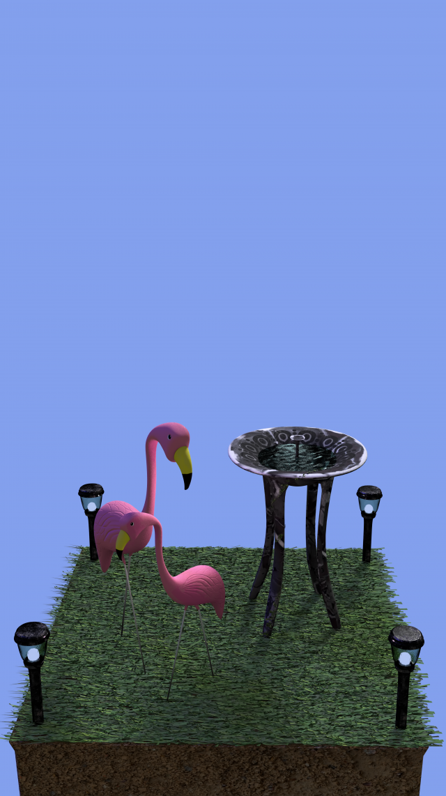 mini lawn pack 3D-Modell .c4d .max .obj .3ds .fbx .stl .blend 