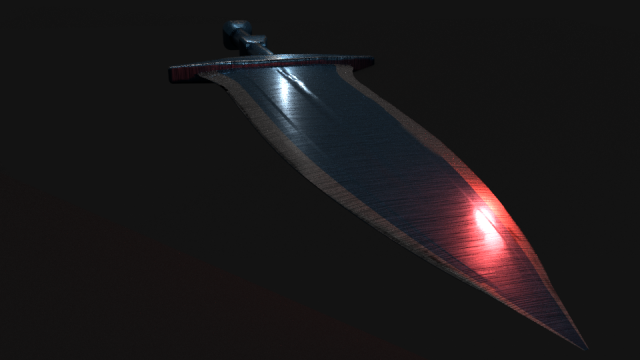 pugio dagger 3D-Modell .c4d .max .obj .3ds .fbx .stl .blend 