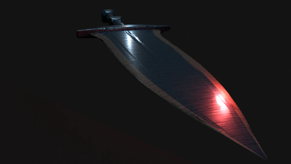 pugio dagger 3D Model .c4d .max .obj .3ds .fbx .stl .blend