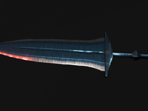 pugio dagger 3D-Modell