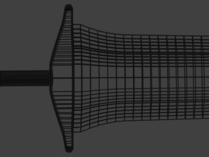 pugio dagger 3D-Modell
