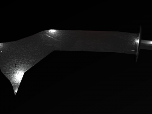 kora sword 3D 모델