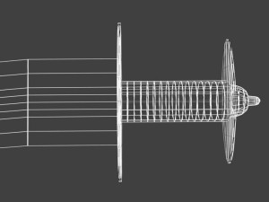 kora sword 3D Model