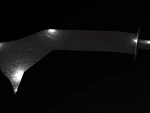 kora sword 3D Model