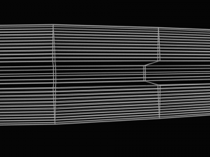 big steel baselard sword melee 3D-Modell