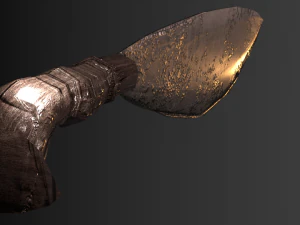 barong knife 3D Model