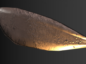 barong knife Modèle 3D