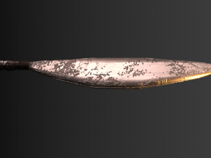 barong knife Modèle 3D