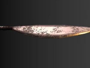 barong knife 3D Model