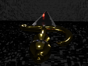 braquemars sword 3D Model