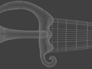 braquemars sword 3D Model