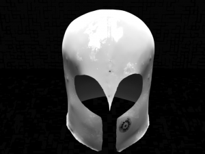 barbute helmet 3Dモデル