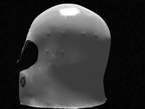 barbute helmet 3Dモデル