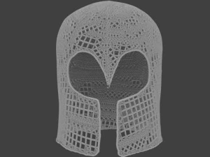 barbute helmet 3D Model