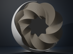 abstract model for hallway or living room 3D 모델