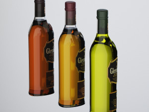 glenfiddich whisky 3D Модель