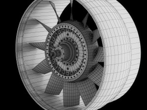 engine 3D-Modell