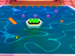 cartoon pool low poly 3D Model