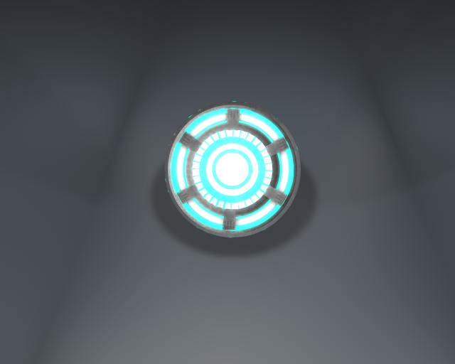 iron man portable nuclear reactor Modello 3D .c4d .max .obj .3ds .fbx .stl .blend