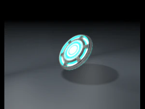 iron man portable nuclear reactor 3D Model