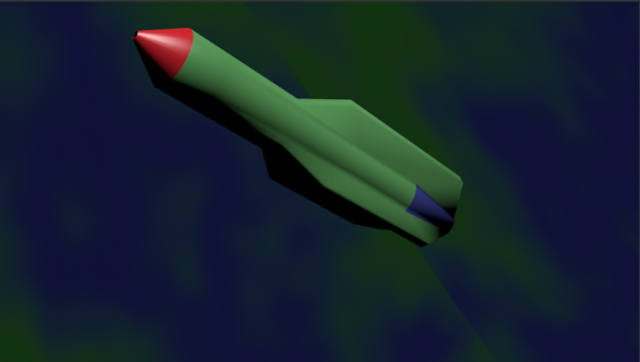 raketa Modello 3D .c4d .max .obj .3ds .fbx .stl .blend 