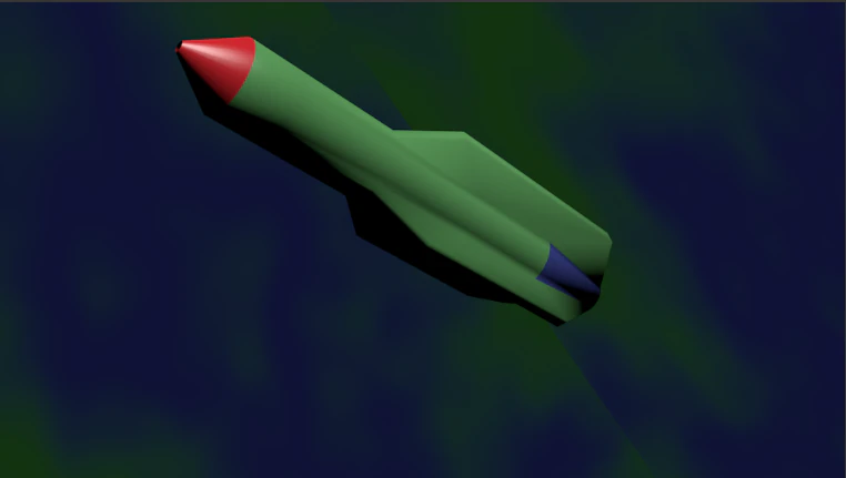 raketa 3D Model .c4d .max .obj .3ds .fbx .stl .blend