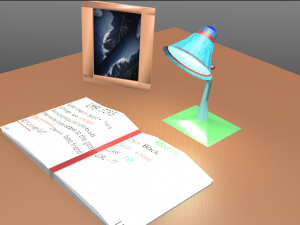 table lamp Modello 3D