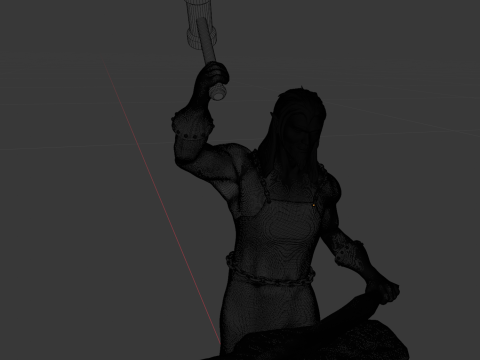 Elf blacksmith 3D 프린트 모델