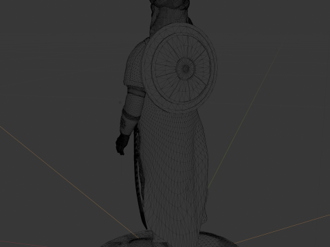 Sharaf the desert warrior Modèles 3D en vedette