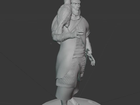 Sharaf the desert warrior 3D Print Model