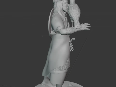 Sharaf the desert warrior 3D Print Model