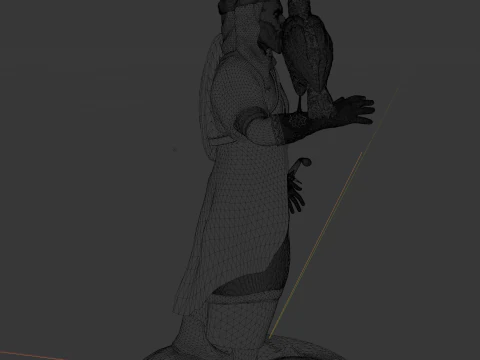 Sharaf the desert warrior 3D Print Model