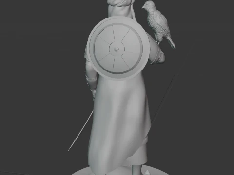 Sharaf the desert warrior 3D Print Model