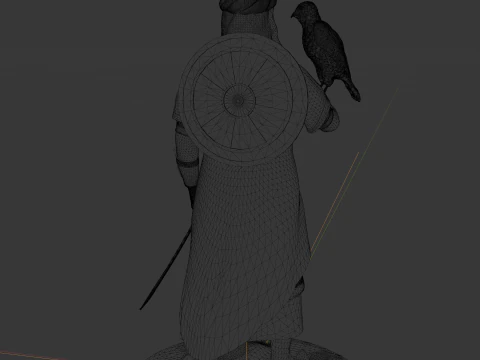 Sharaf the desert warrior 3D Print Model