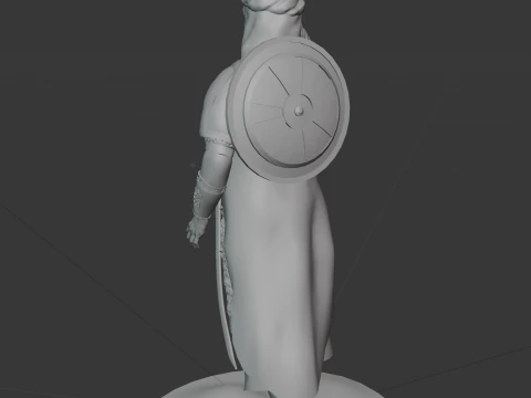 Sharaf the desert warrior 3D Print Model