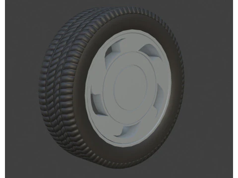 궤도 휠 클래식 3D 모델